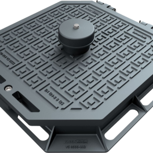 Люк октагон з рамкою та вентиляцією Kamenice