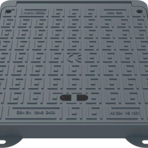 Люк з рамою петлями замикається 600х600 D400 Liboc