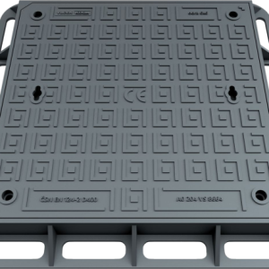 Квадратний люк з рамкою та ущільнювачем 600×600 Odra D400