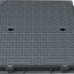 Люк квадратний 600x600 D400 SKALICE