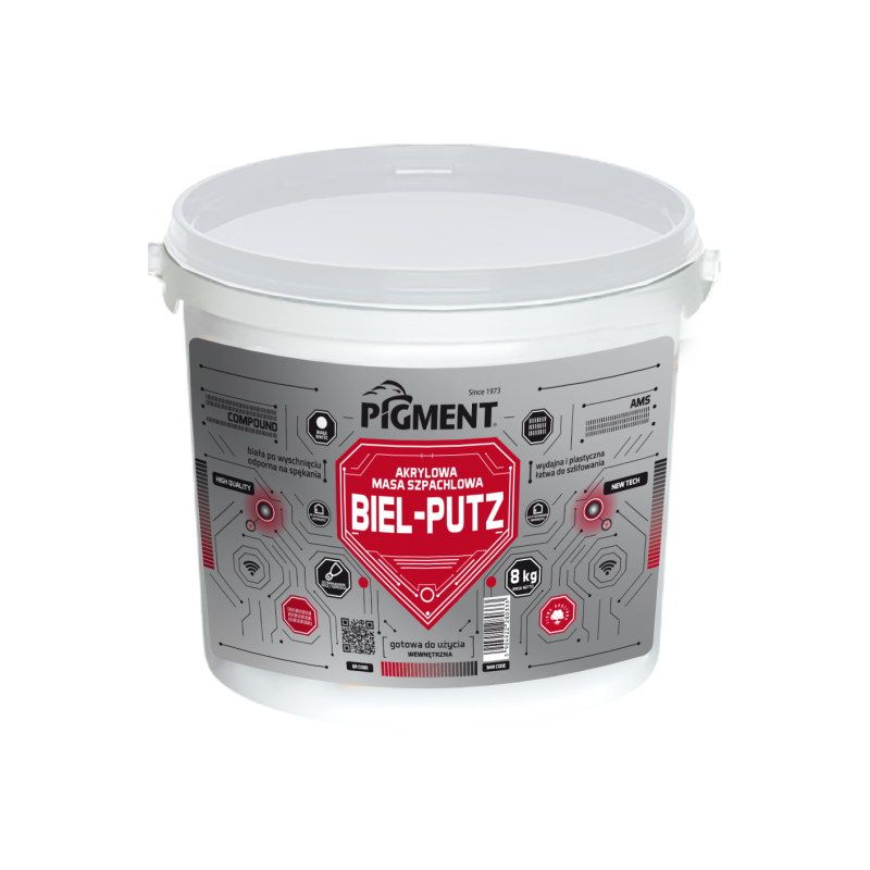 Pigment_biel_putz_shpakliwka_dlia_stin_Attik_ua МОДИФІКОВАНИЙ АКРИЛОВА ШПАКЛІВКА BIEL-PUTZ