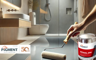 Оновлення плитки за допомогою епоксидної фарби Epimal 200 від Pigment