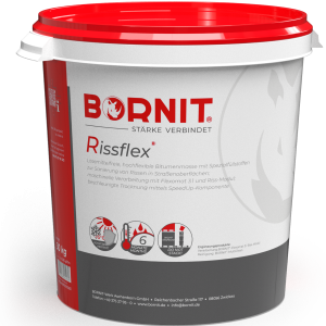 BORNIT Rissflex Бітум, Бітумна емульсія, Дорожнє будівництво, Ремонт, тріщина, Асфальтне покриття